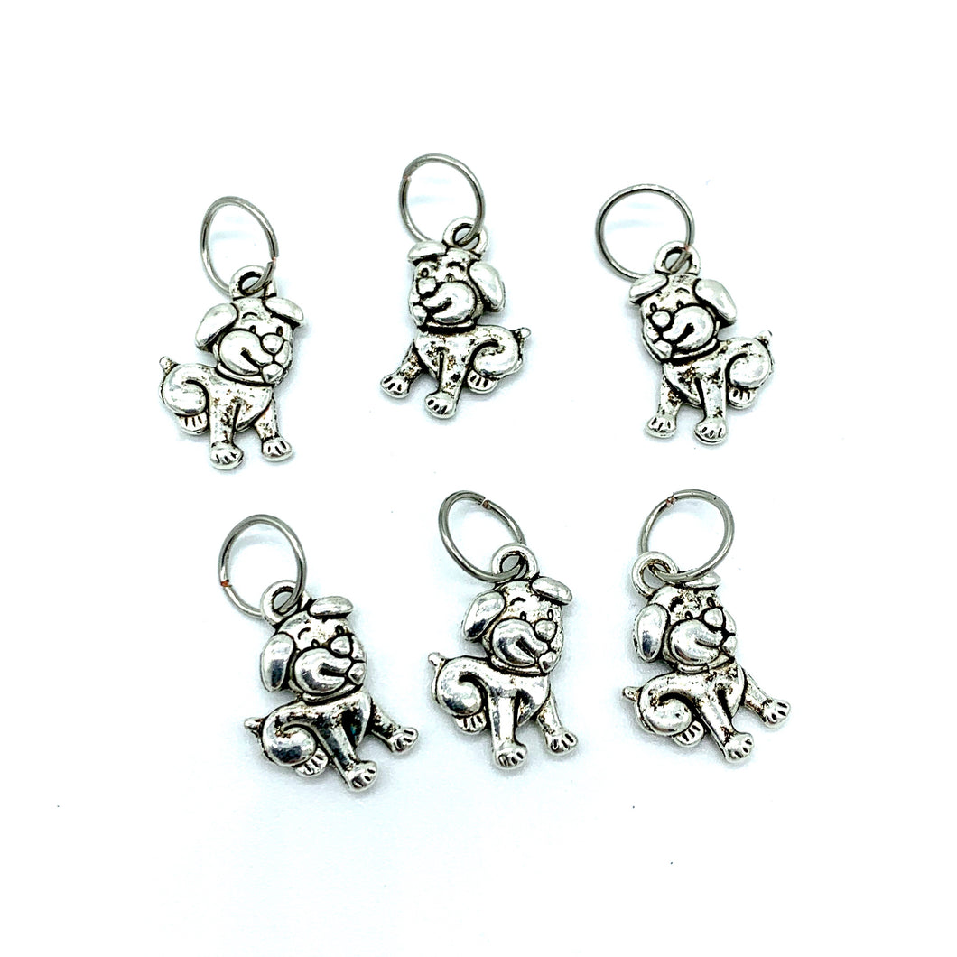 Puppies!: Set of 6 Stitch Markers