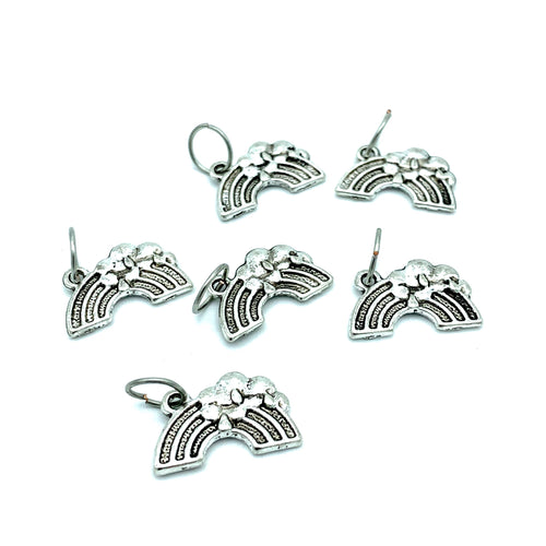 Rainbows: Set of 6 Stitch Markers