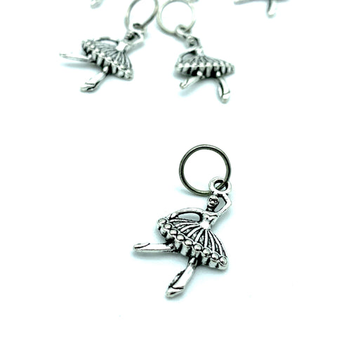 Tiny Dancer: Set of 6 Ballerina Stitch Markers