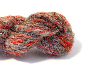 Handspun Yarn: Rustic ~ Llama, Mohair, Dorset Wool