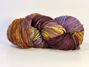 Mismated :  Alki Sunset ~ Superwash Merino Wool and Silk